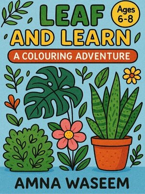 cover image of Leaf and Learn Color Book